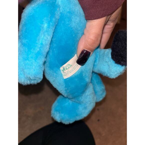 Vintage Nanco Huckleberry Hound 22'' Carnival Plush Stuffed 1989 Hanna-Barbera - Picture 5 of 6